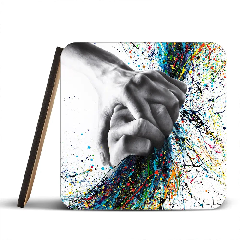 Never Let Go Coaster Set Never Let Go Coaster Set wall art product Ashvin Harrison