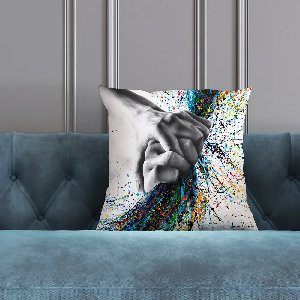 Never Let Go Cushion Never Let Go Cushion wall art product Ashvin Harrison
