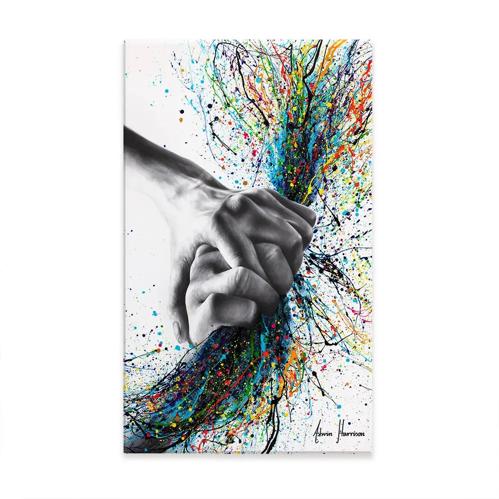 Never Let Go Oversized Canvas Print Never Let Go Oversized Canvas Print wall art product Ashvin Harrison