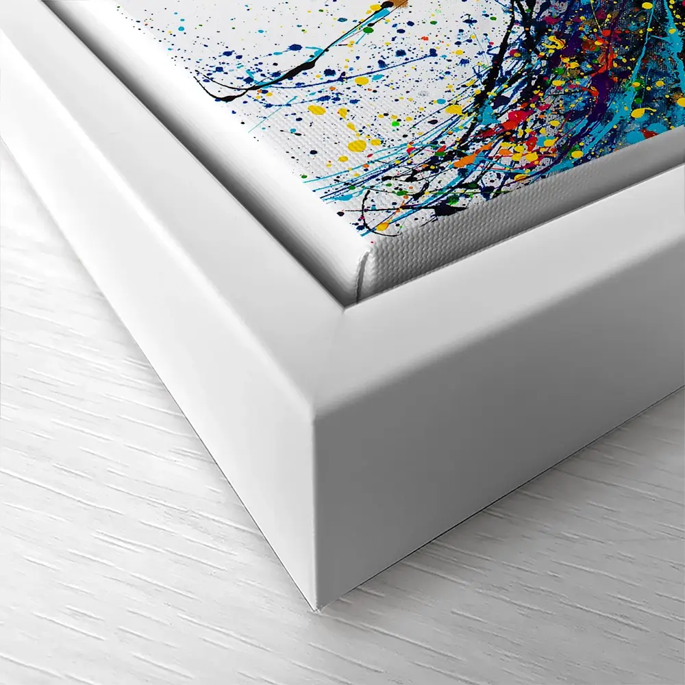 Never Let Go Square Canvas Print Never Let Go Square Canvas Print wall art product Ashvin Harrison