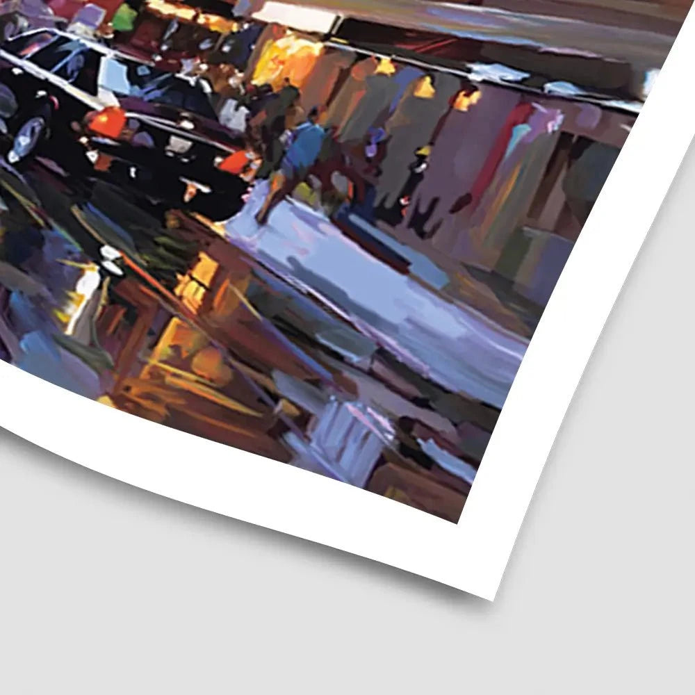 New York City Art Print New York City Art Print wall art product Leon Devenice