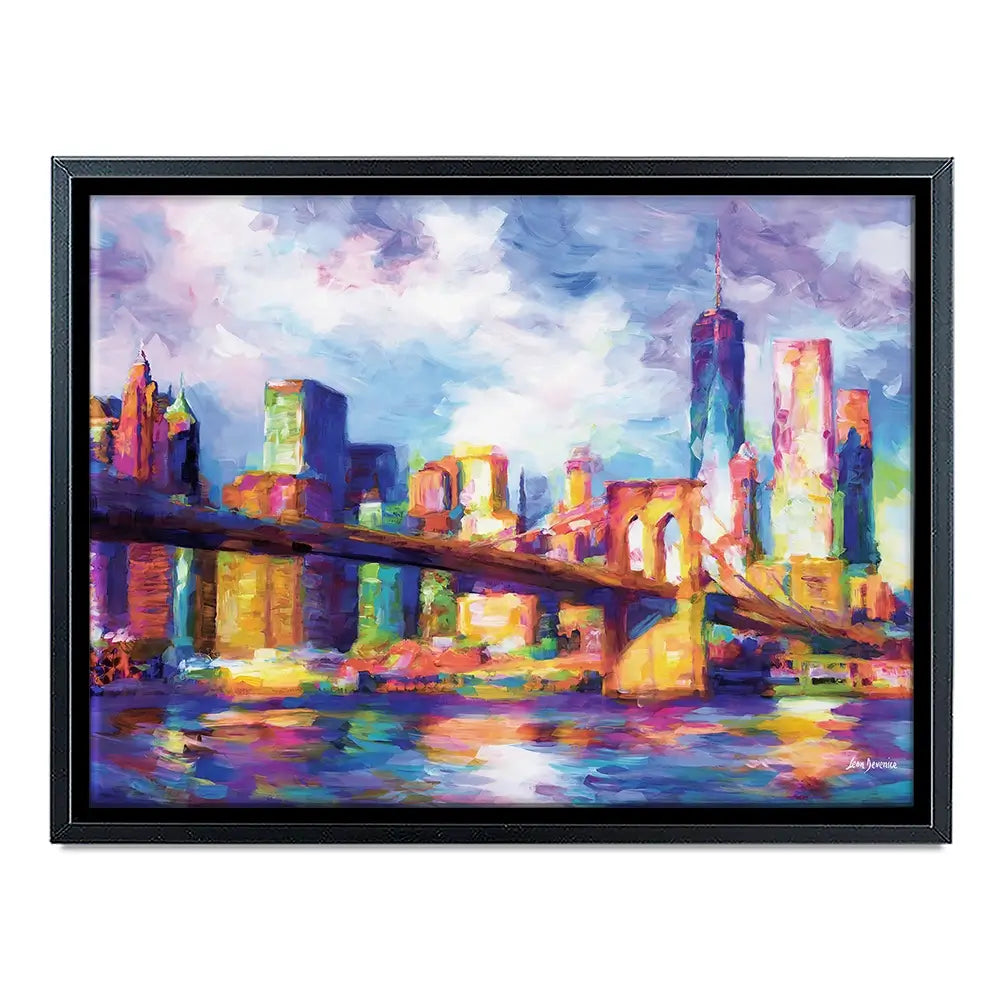 New York City Impressions Canvas Print New York City Impressions Canvas Print wall art product Leon Devenice
