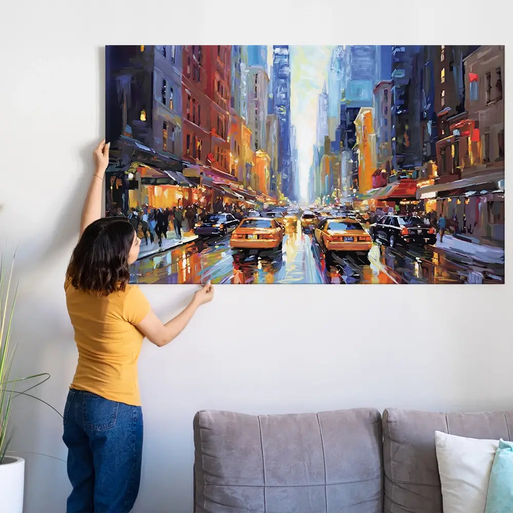 New York City Oversized Canvas Print New York City Oversized Canvas Print wall art product Art Print Shop