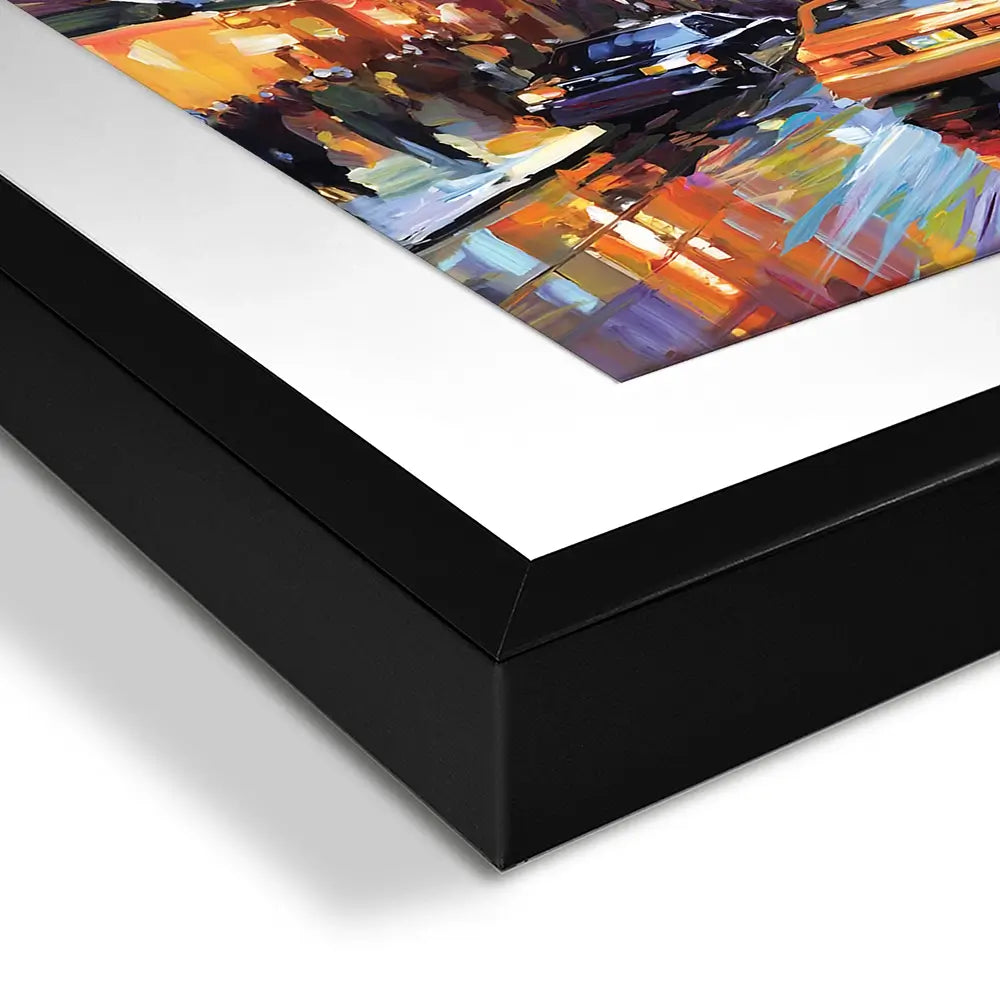 New York City Square Framed Art Print New York City Square Framed Art Print wall art product Leon Devenice