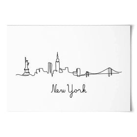 New York Lines Art Print New York Lines Art Print wall art product StockLeb / Shutterstock