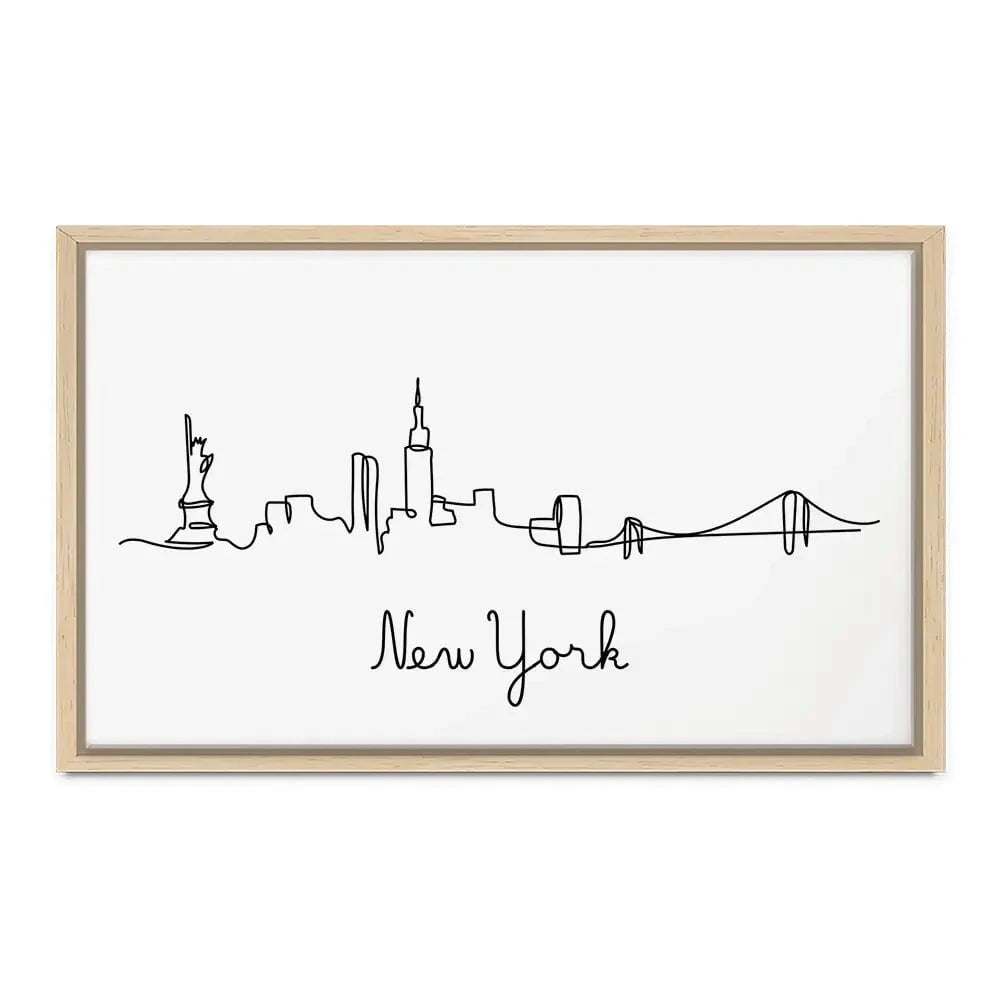 New York Lines Canvas Print New York Lines Canvas Print wall art product StockLeb / Shutterstock