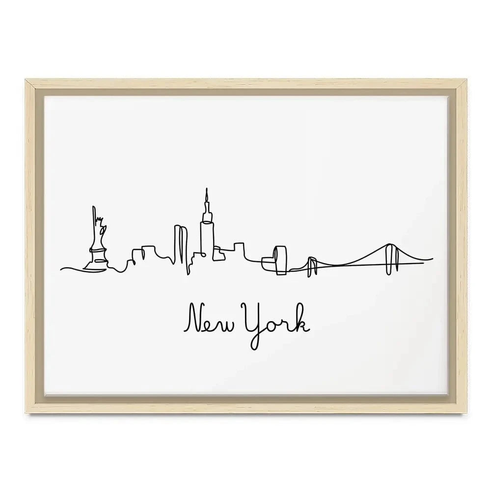 New York Lines Canvas Print New York Lines Canvas Print wall art product StockLeb / Shutterstock