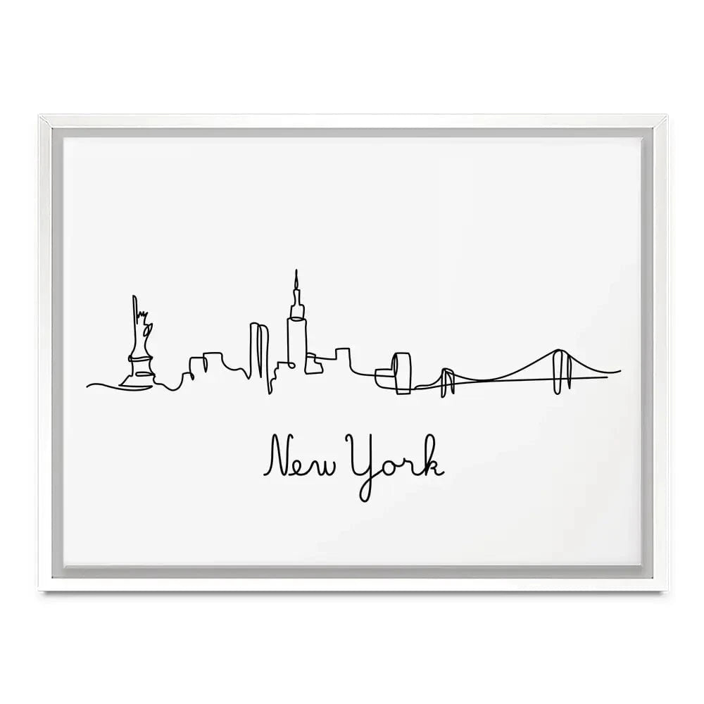 New York Lines Canvas Print New York Lines Canvas Print wall art product StockLeb / Shutterstock