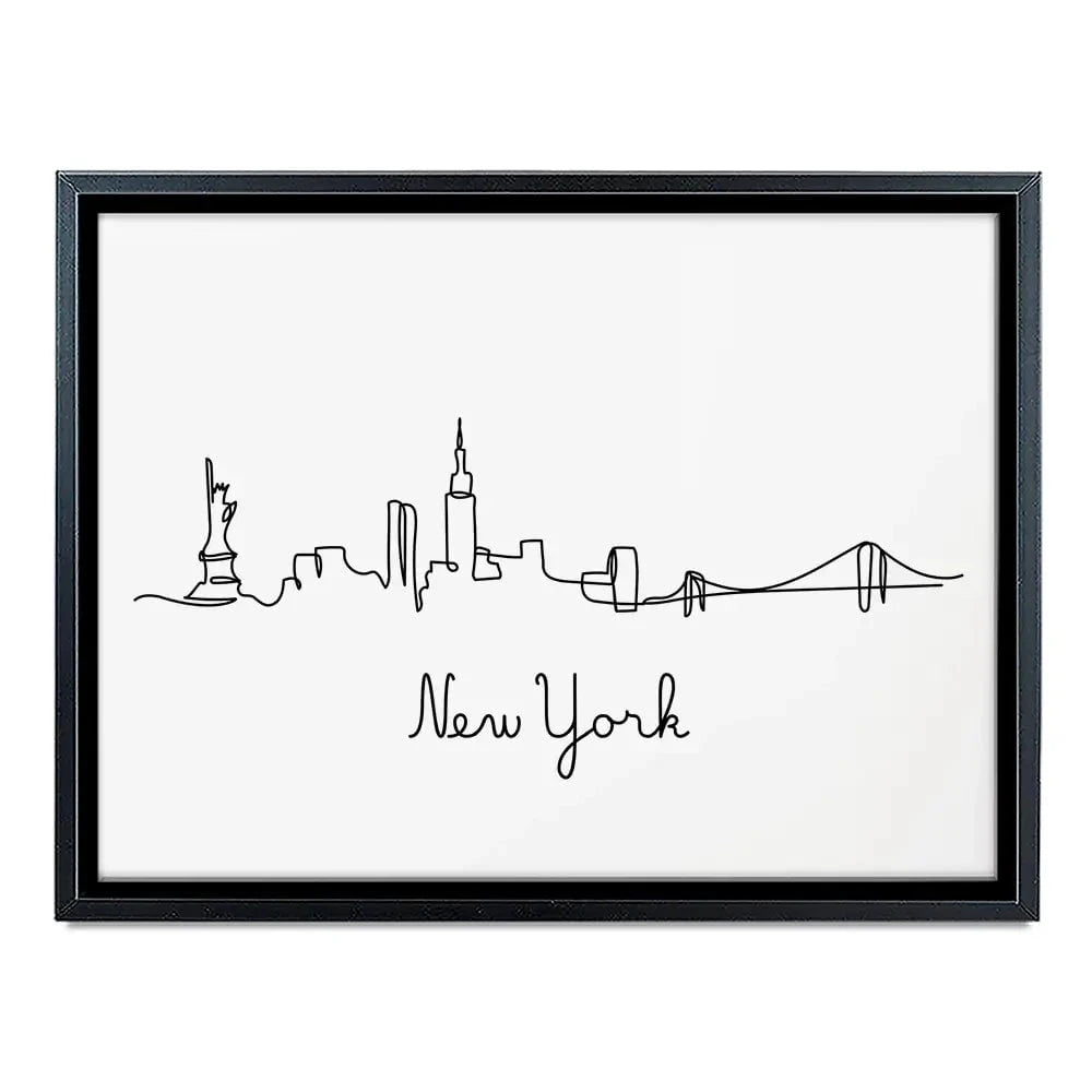 New York Lines Canvas Print New York Lines Canvas Print wall art product StockLeb / Shutterstock