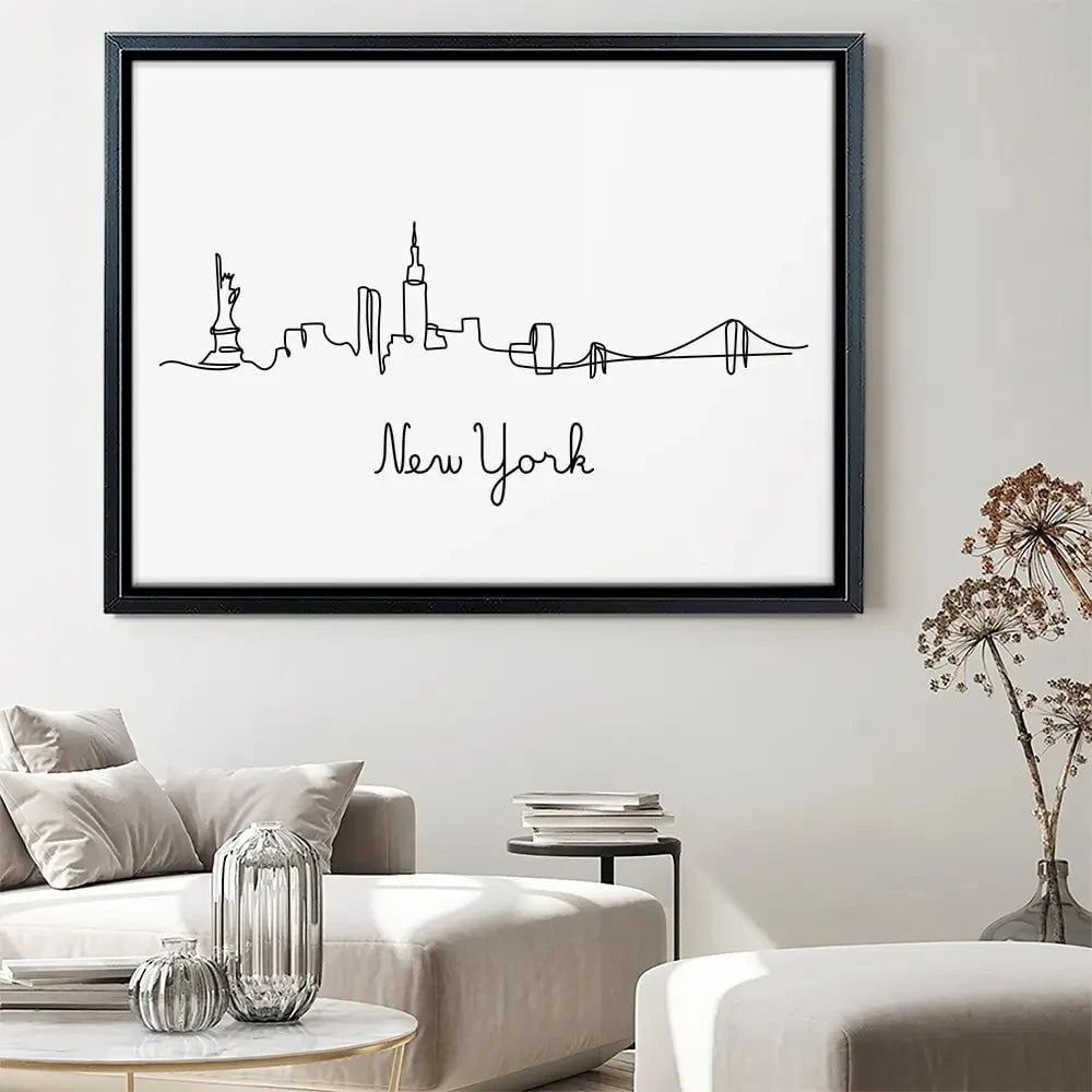 New York Lines Canvas Print New York Lines Canvas Print wall art product StockLeb / Shutterstock