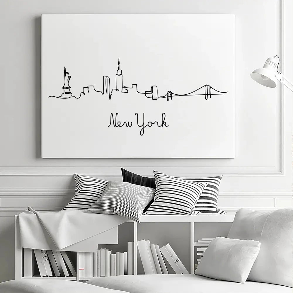 New York Lines Canvas Print New York Lines Canvas Print wall art product StockLeb / Shutterstock
