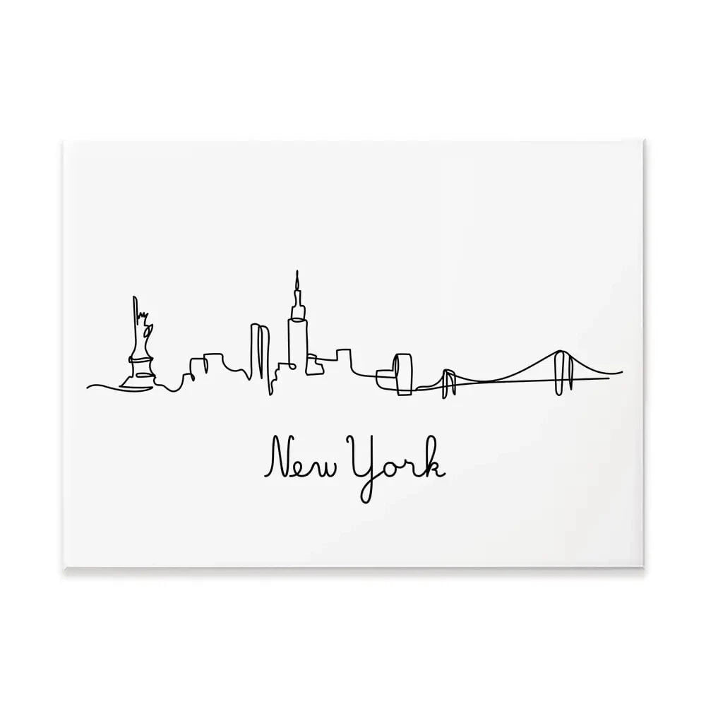 New York Lines Canvas Print New York Lines Canvas Print wall art product StockLeb / Shutterstock