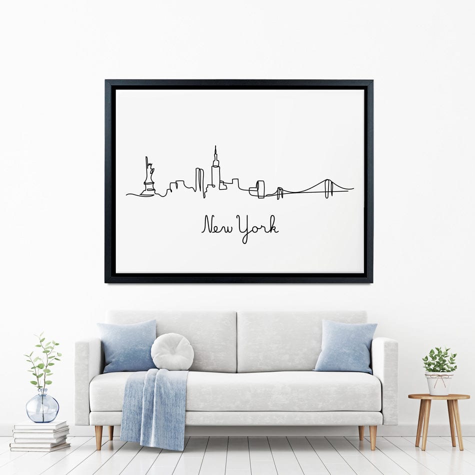 New York Lines Canvas Print wall art product StockLeb / Shutterstock