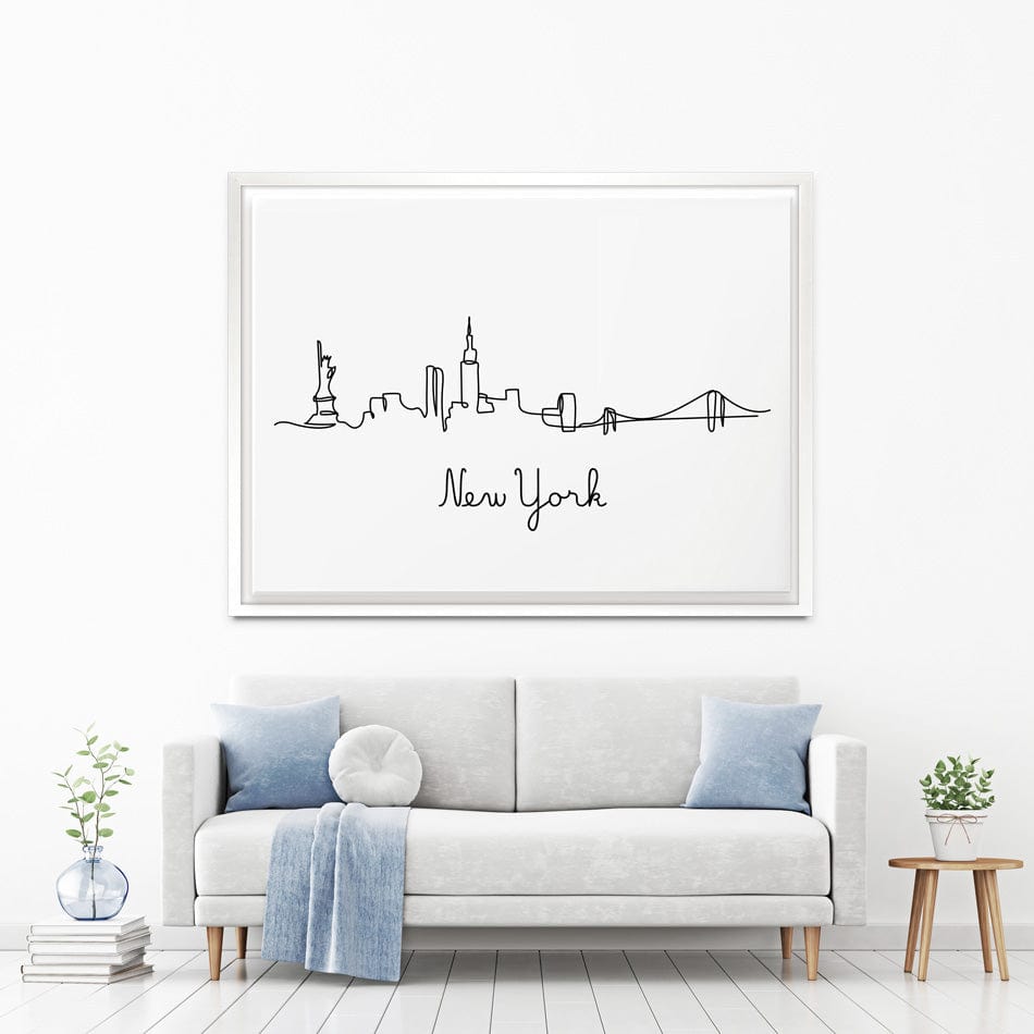 New York Lines Canvas Print wall art product StockLeb / Shutterstock