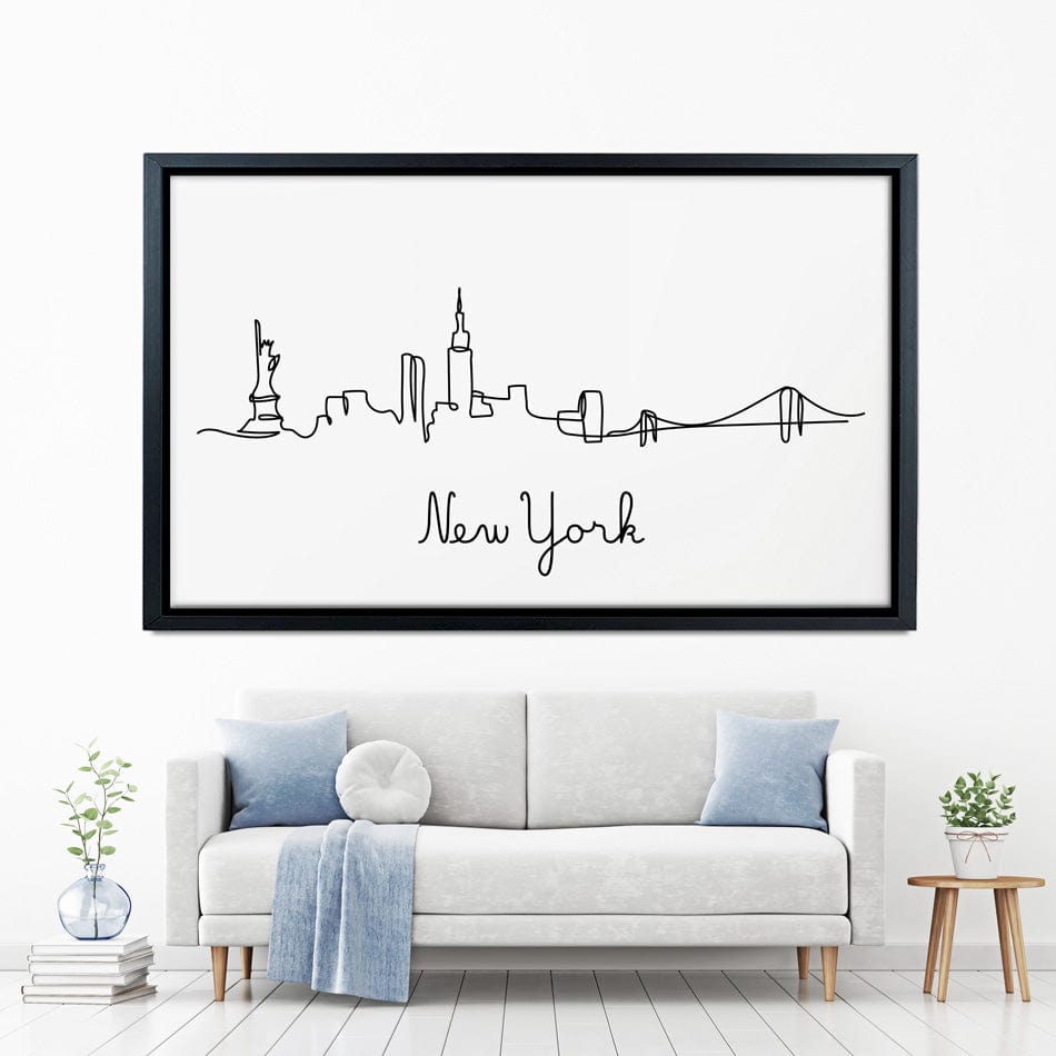 New York Lines Canvas Print wall art product StockLeb / Shutterstock