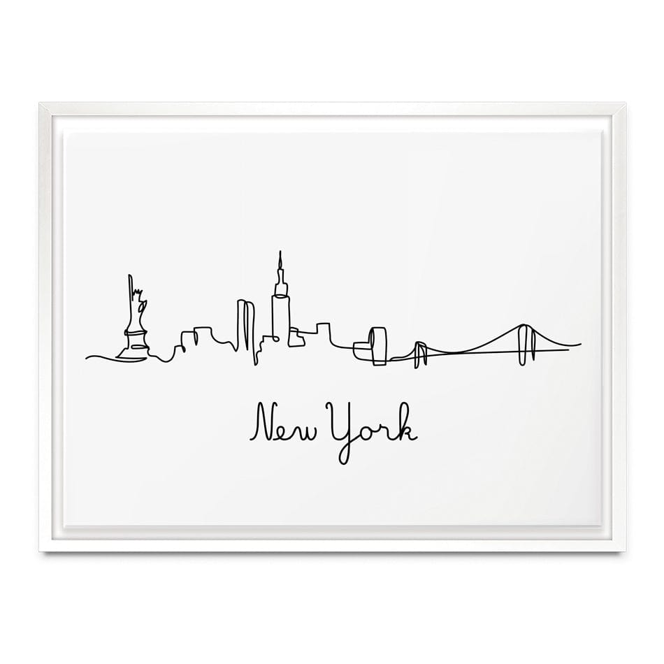 New York Lines Canvas Print wall art product StockLeb / Shutterstock