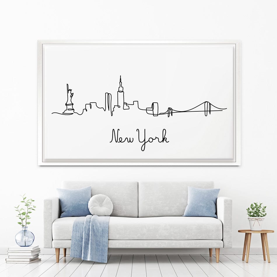 New York Lines Canvas Print wall art product StockLeb / Shutterstock