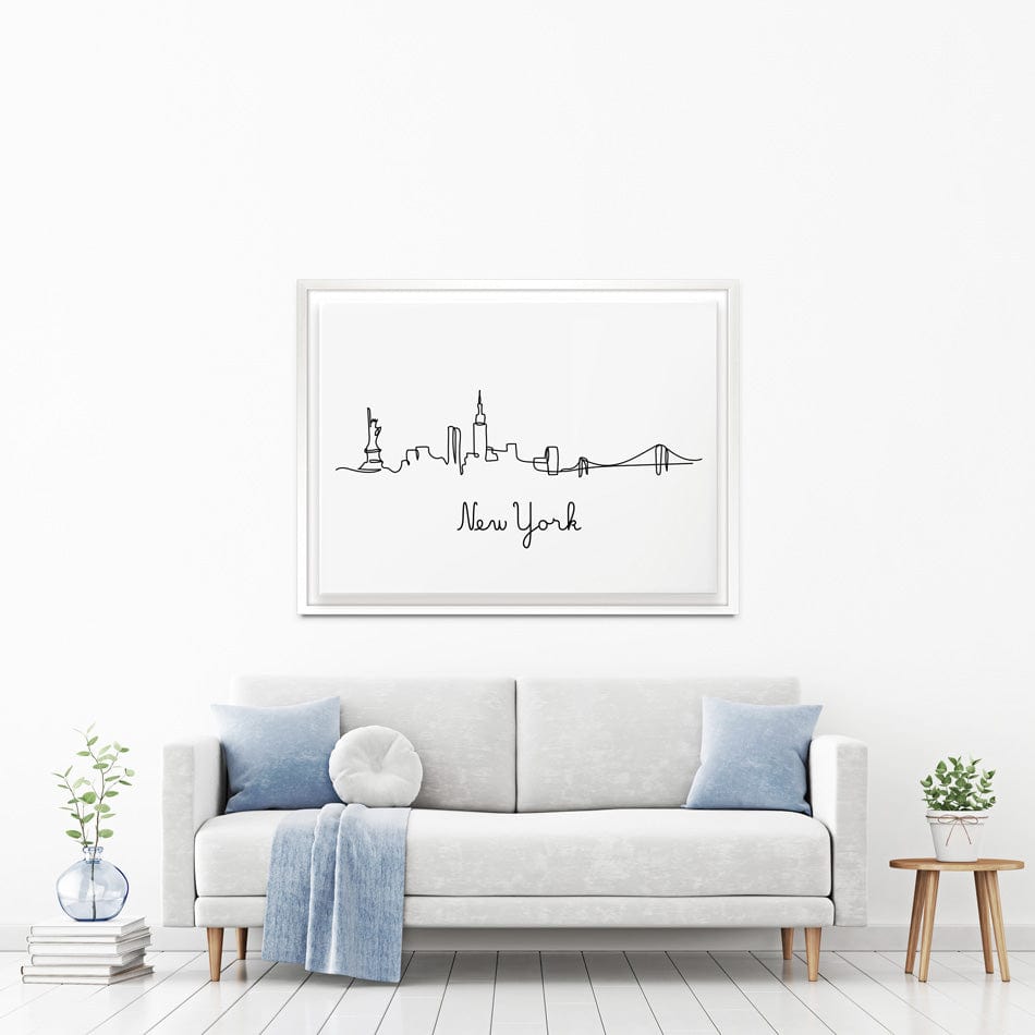 New York Lines Canvas Print wall art product StockLeb / Shutterstock