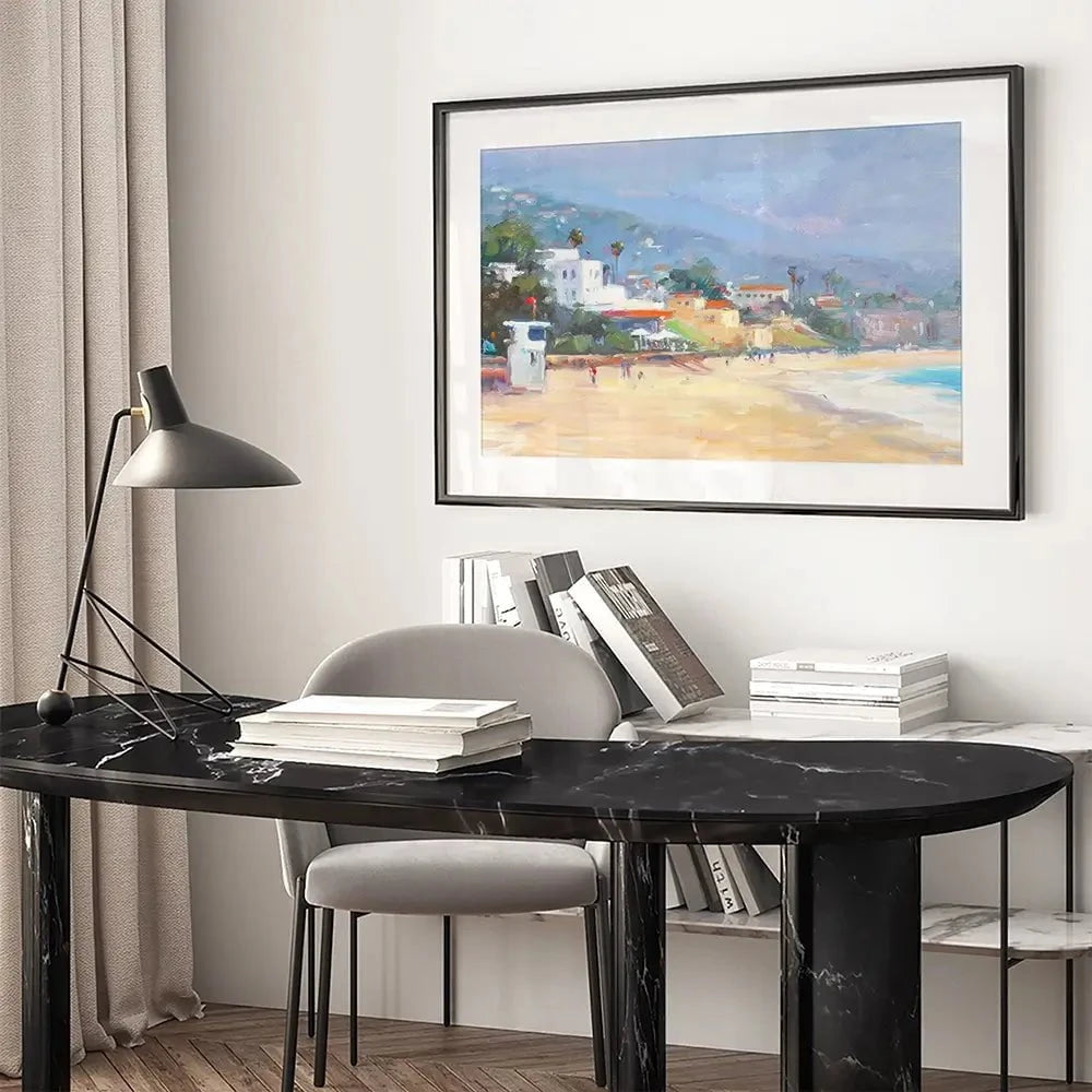 Newport Beach Framed Art Print Newport Beach Framed Art Print wall art product Allayn Stevens