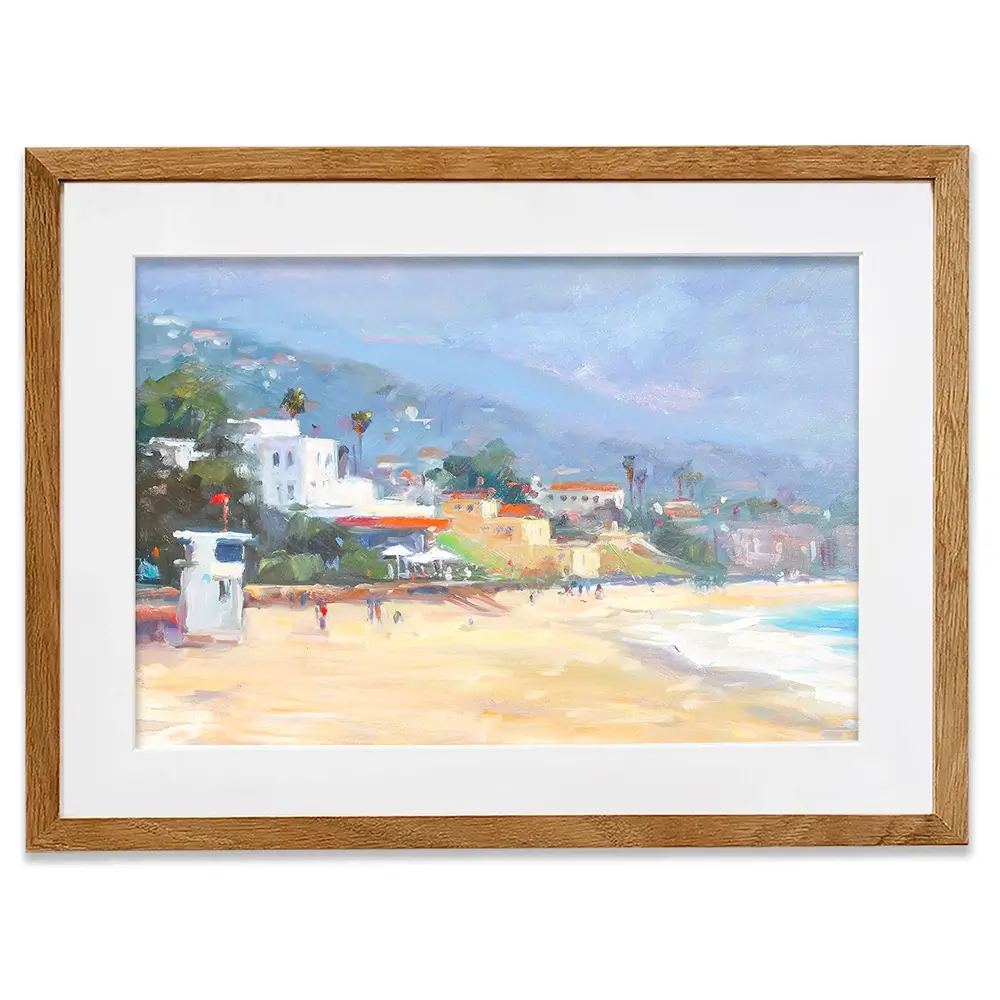Newport Beach Framed Art Print Newport Beach Framed Art Print wall art product Allayn Stevens