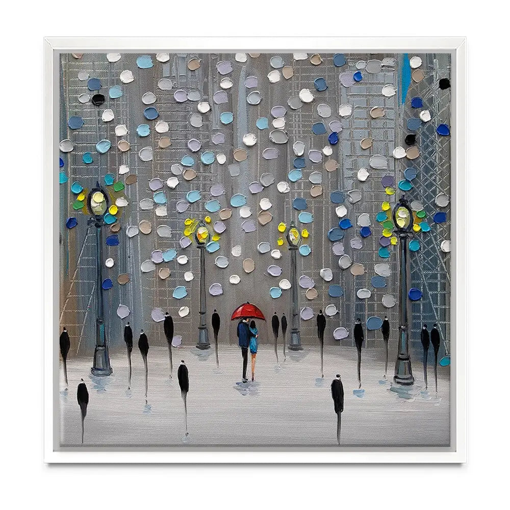 Night City Park Oversized Canvas Print Night City Park Oversized Canvas Print wall art product Art Print Shop
