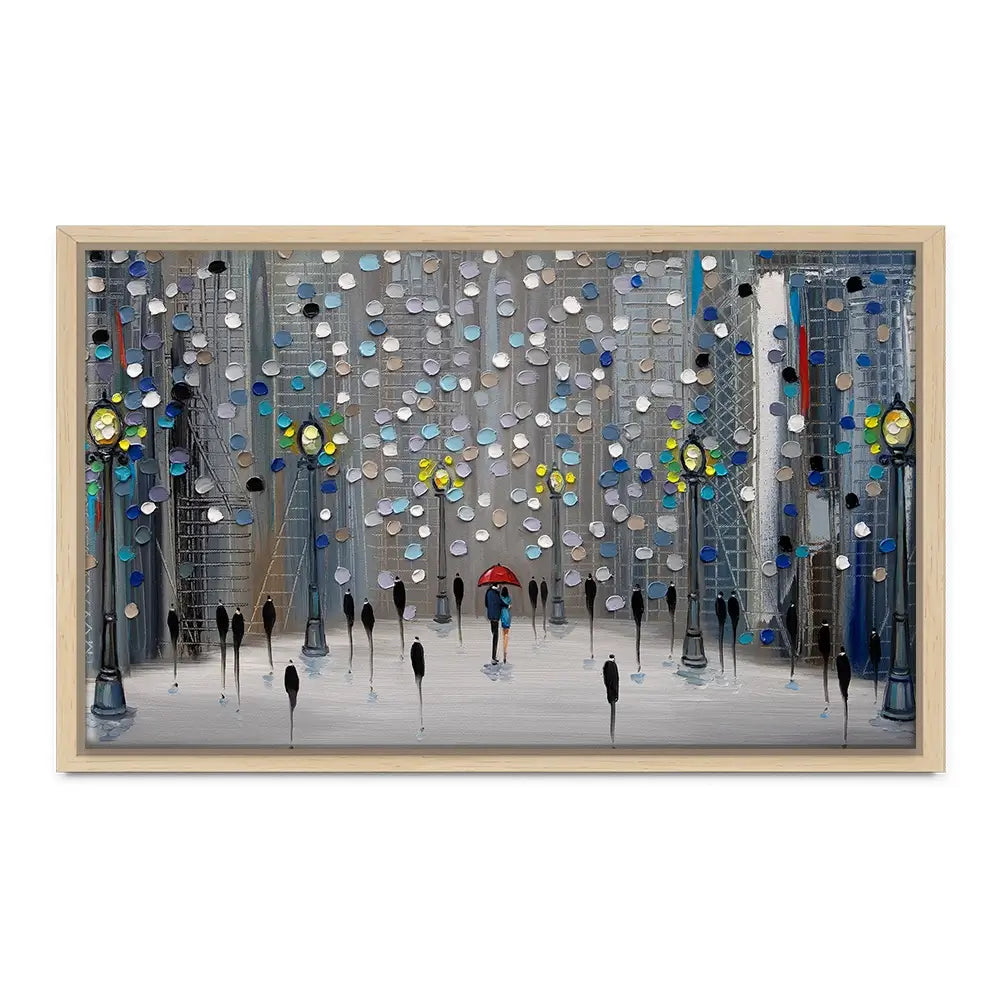 Night City Park Oversized Canvas Print Night City Park Oversized Canvas Print wall art product Art Print Shop