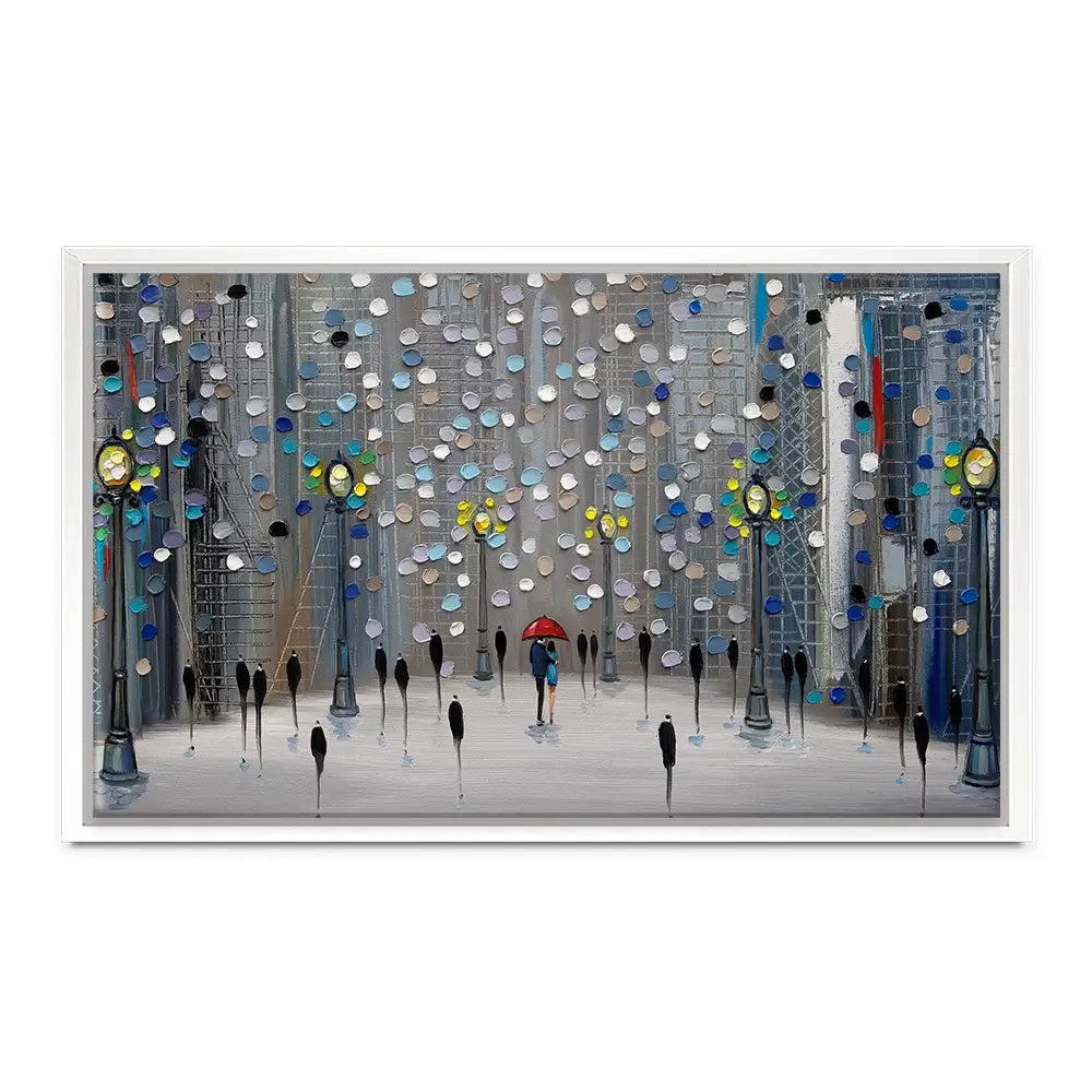 Night City Park Oversized Canvas Print Night City Park Oversized Canvas Print wall art product Art Print Shop