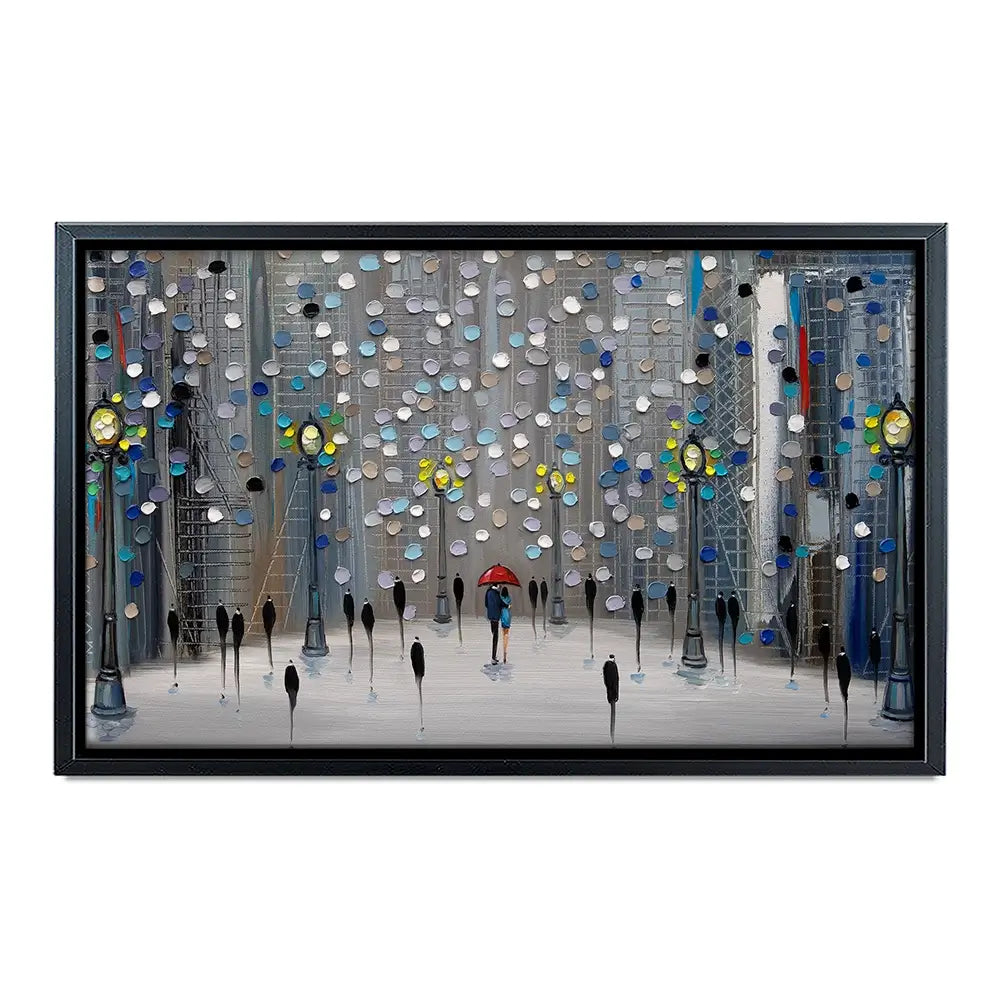 Night City Park Oversized Canvas Print Night City Park Oversized Canvas Print wall art product Art Print Shop