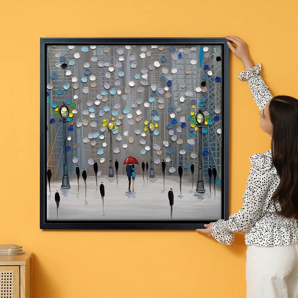 Night City Park Oversized Canvas Print Night City Park Oversized Canvas Print wall art product Art Print Shop