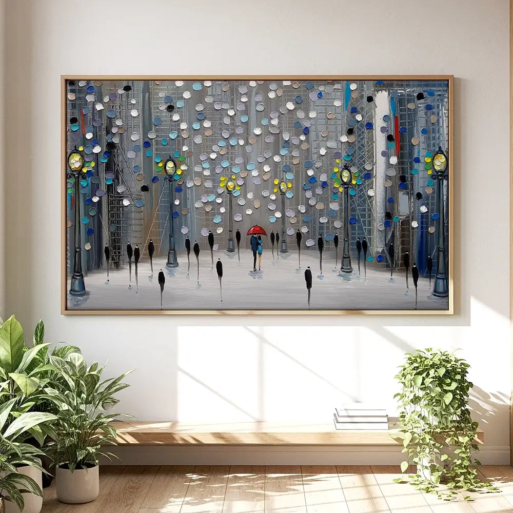 Night City Park Oversized Canvas Print Night City Park Oversized Canvas Print wall art product Art Print Shop