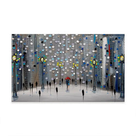Night City Park Oversized Canvas Print Night City Park Oversized Canvas Print wall art product Art Print Shop