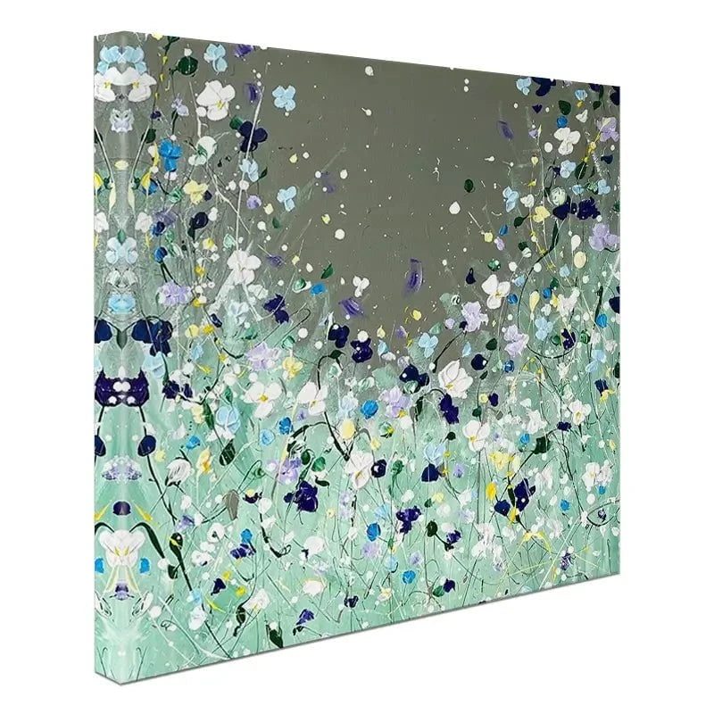 Night Flurry Canvas Print Night Flurry Canvas Print wall art product Charlotte Anna Reed