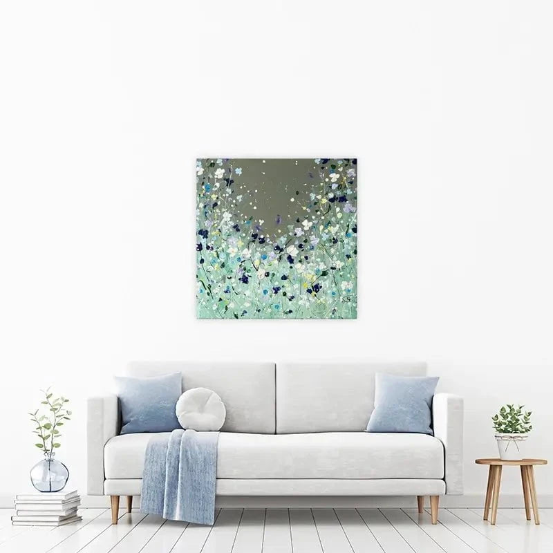 Night Flurry Canvas Print Night Flurry Canvas Print wall art product Charlotte Anna Reed