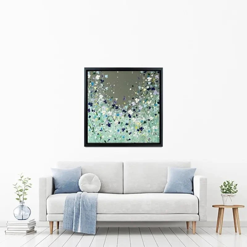 Night Flurry Canvas Print Night Flurry Canvas Print wall art product Charlotte Anna Reed