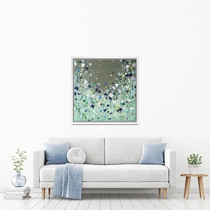 Night Flurry Canvas Print Night Flurry Canvas Print wall art product Charlotte Anna Reed