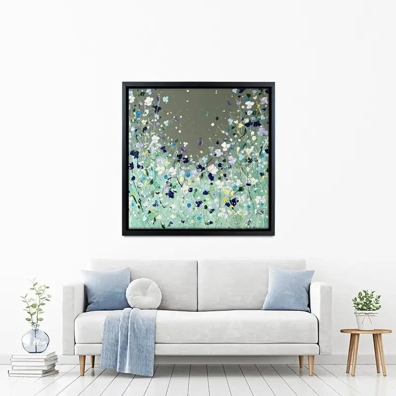 Night Flurry Canvas Print Night Flurry Canvas Print wall art product Charlotte Anna Reed