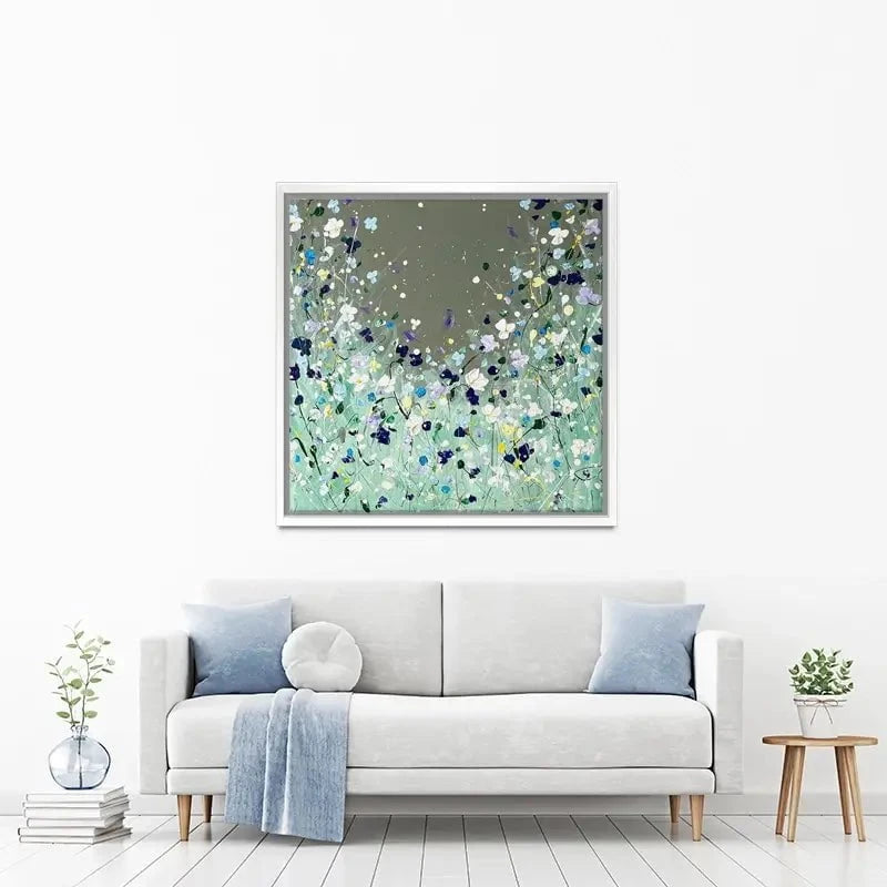Night Flurry Canvas Print Night Flurry Canvas Print wall art product Charlotte Anna Reed