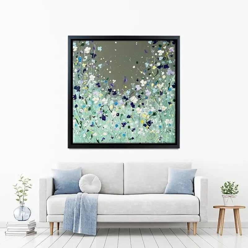 Night Flurry Canvas Print Night Flurry Canvas Print wall art product Charlotte Anna Reed