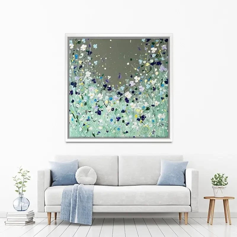 Night Flurry Canvas Print Night Flurry Canvas Print wall art product Charlotte Anna Reed