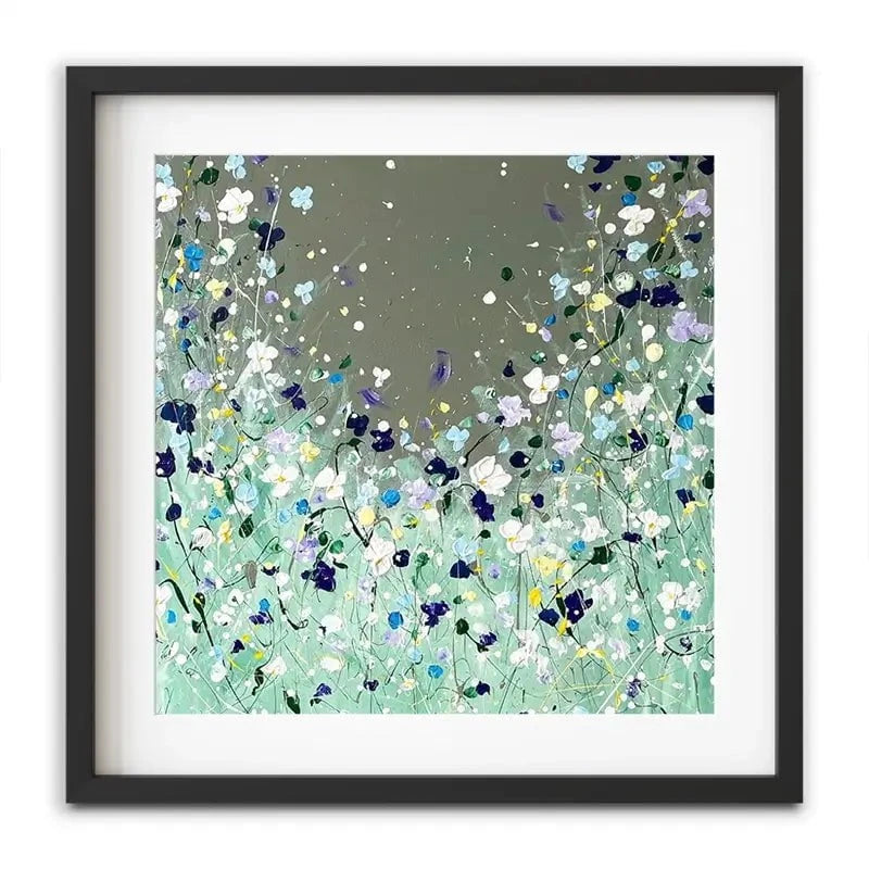 Night Flurry Framed Art Print Night Flurry Framed Art Print wall art product Charlotte Anna Reed