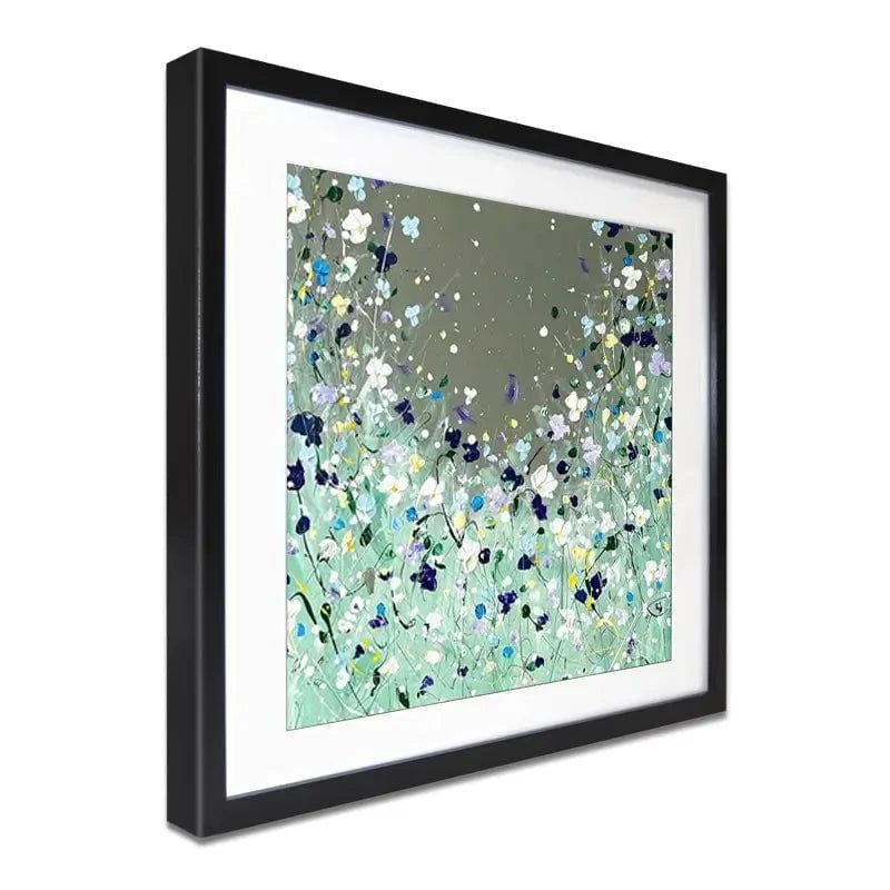Night Flurry Framed Art Print Night Flurry Framed Art Print wall art product Charlotte Anna Reed