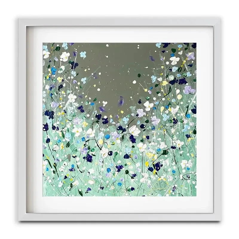 Night Flurry Framed Art Print Night Flurry Framed Art Print wall art product Charlotte Anna Reed