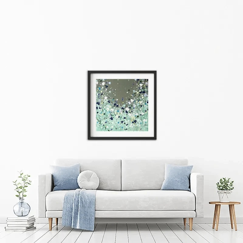 Night Flurry Framed Art Print Night Flurry Framed Art Print wall art product Charlotte Anna Reed