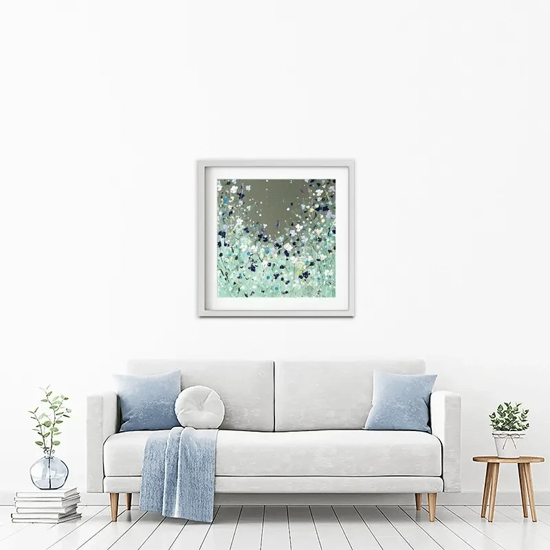 Night Flurry Framed Art Print Night Flurry Framed Art Print wall art product Charlotte Anna Reed