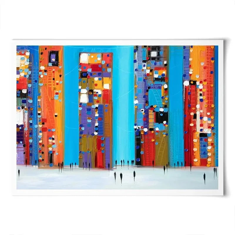 Night Out Art Print Night Out Art Print wall art product Ekaterina Ermilkina