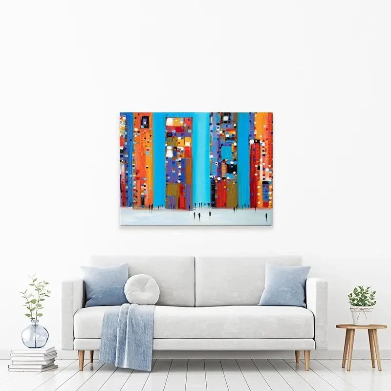 Night Out Canvas Print Night Out Canvas Print wall art product Ekaterina Ermilkina
