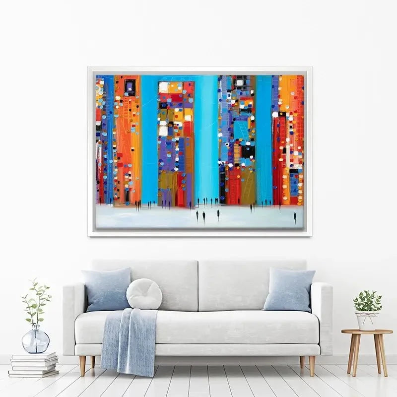 Night Out Canvas Print Night Out Canvas Print wall art product Ekaterina Ermilkina