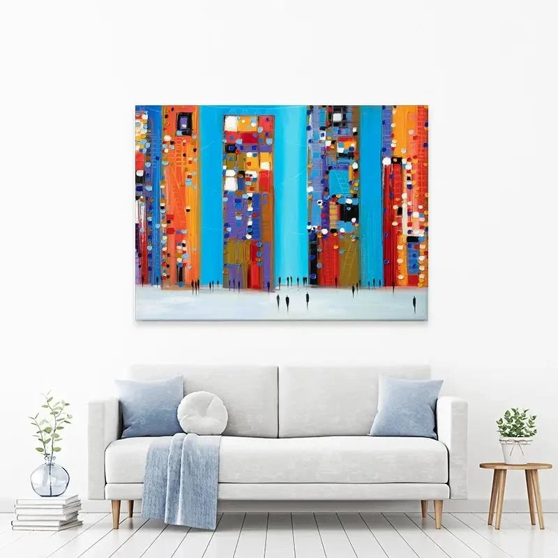Night Out Canvas Print Night Out Canvas Print wall art product Ekaterina Ermilkina