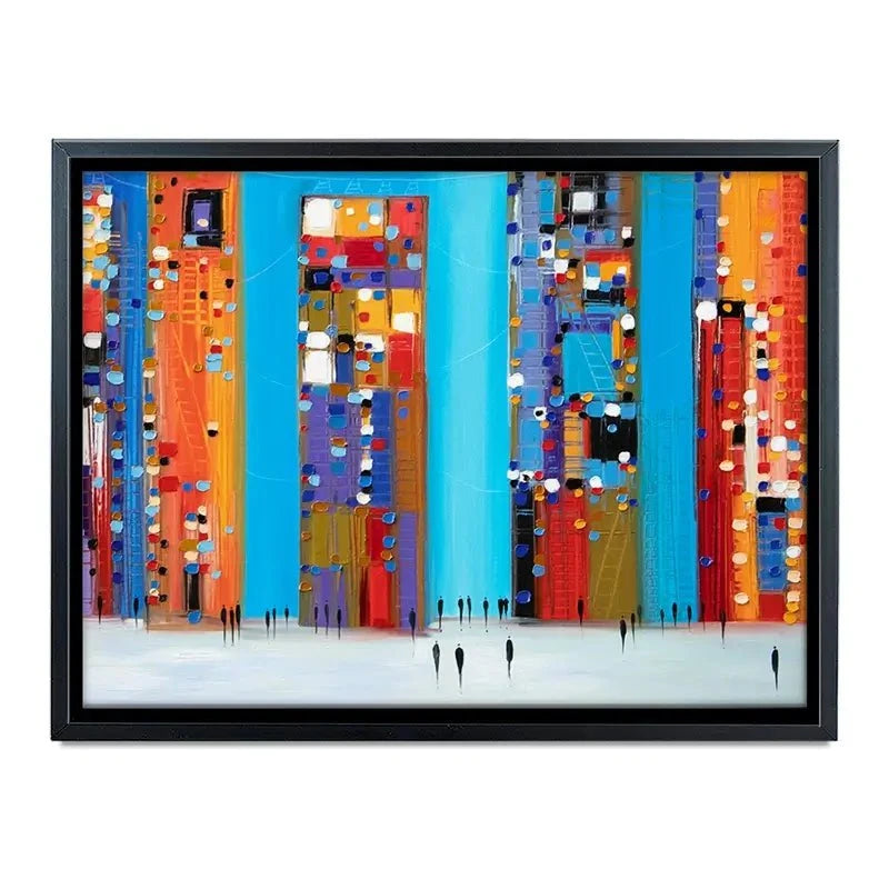 Night Out Canvas Print Night Out Canvas Print wall art product Ekaterina Ermilkina