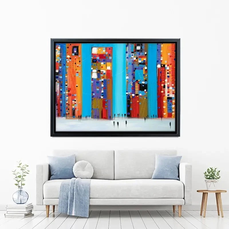 Night Out Canvas Print Night Out Canvas Print wall art product Ekaterina Ermilkina